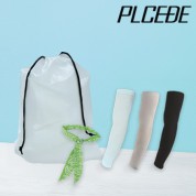 플씨드 여름 3종 EVA파우치 A세트 (아쿠아 쿨토시+아이스 쿨스카프)