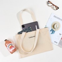 [국내제작] 코튼앤코 커스텀 가로형 에코백(28x20)