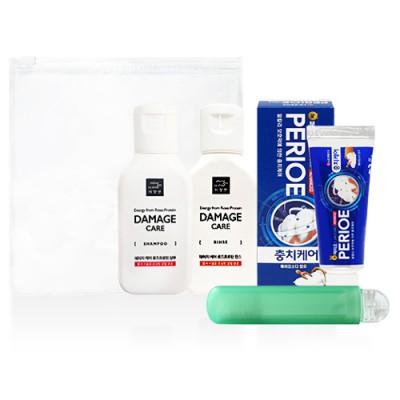 다올 여행용 4종세트 8호/샴푸,린스,치약,칫솔