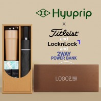 협립 3단 60 슈퍼 거꾸로 완전자동우산 +배터리+락앤락 메트로카페+타이틀리스트 골프공 6구-세트