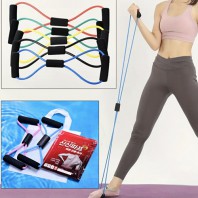 ((신신제약 신신파스5매 + 스트레칭 밴드)) 튜빙밴드 근력밴드 요가밴드/ 필라테스  안마기 마사지기/ 지압 마사지 운동 줄넘기/ 건강용품 선물세트