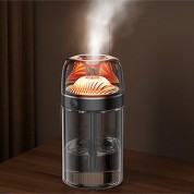 볼케이노 무드등 무선 가습기