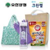 친환경스위트홈세트76호(암앤해머베이킹소다+크린랩레이스고무장갑+특대형접이식시장가방)