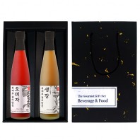 [청숨] 종합1호(생강500ml + 오미자500ml)선물세트