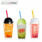 [보틀로만] 리유저블 트라이탄 카페텀블러 (빨대포함)