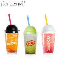 [보틀로만] 리유저블 트라이탄 카페텀블러 (빨대포함)