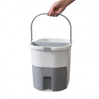 CD830 에코라이프 노멀 분리형 쓰레기통 페달 휴지통 재활용 분리 수거