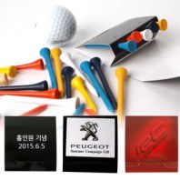 수첩형 골프 나무티 5P세트