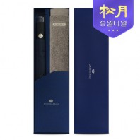 송월 40수 포인트40 타올 200g + CM 2단 도트보더 우산 2P 콤보세트