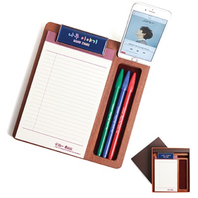 스마트 메모패드 휴대폰거치대겸용 사무용품