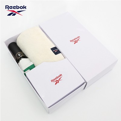 리복 3단 완전자동 친환경 어스 리플렉티브+180g 코마사타올 세트