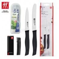 헹켈 과도2종 선물세트3호 독일즈윌링 손톱깍이 가그린2p 카밀핸드크림30ml 미니케이스