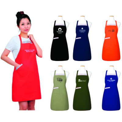 하모니 앞치마 목걸이형