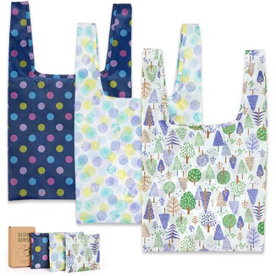 포켓 미니 쇼핑백