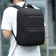 로페리아 더블지퍼 비즈니스 캐주얼 백팩(0217042)