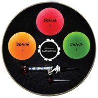볼빅 원형 비비드 3구 볼마커 칩 자석티세트