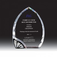 7059 아트 크리스탈 상패 (150*195*40mm)