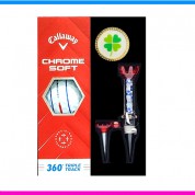 캘러웨이 크롬소프트 360 트리플트랙 3구 볼마커 자석티세트 (3pc)