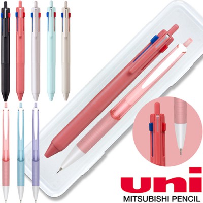 uni제트스트림3색507(0.5)+제타파스텔(0.5)샤프세트