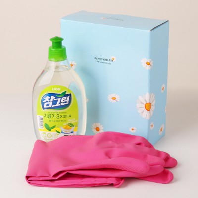 참그린 500g 고무장갑 세트