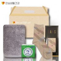 돌봄케어115호(닥스양말+국산타올170g+유한양행 안티푸라민연고)