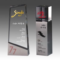 메탈 크리스탈 골프 트로피 S8A-245-12