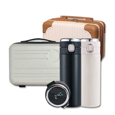 14인치 여행용 레디백 + 원터치 온도표시 텀블러 420ml 선물세트