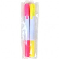 S고체형광펜 2색 set