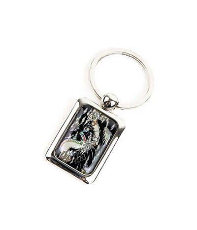 사각열쇠고리-용(컬러)