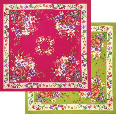 나리꽃 스카프 (60X60)