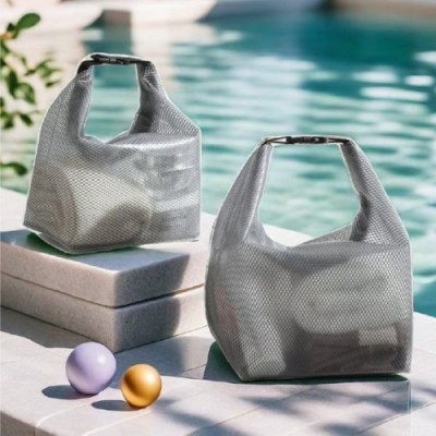 메쉬 아쿠아 수영가방 목욕가방 방수파우치