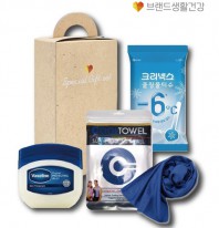 쿨아이스세트 브생건145호(바세린젤리+아이스 쿨타올+크리넥스 쿨링물티슈)