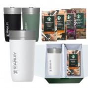 스탠리 고 진공 텀블러 화이트 스타벅스 비아커피 선물세트