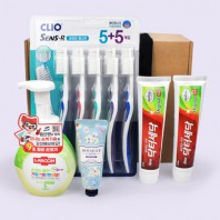 크리오 미세모칫솔 10입  랩신 핸드워시 5종세트