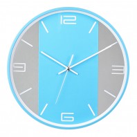 300 투명사각원형벽시계