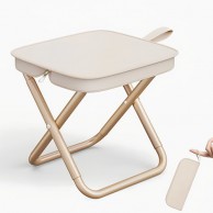 735_야외용 경량 접이식 의자(포켓 포함)