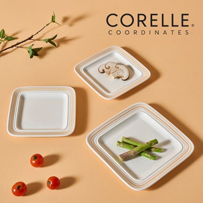 코렐_코디네이츠 로즈몬트 정사각 3P