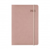 25절 별사이즈 딥 핑크 밴드형 양장 다이어리(프리)