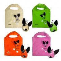 강아지 장바구니 시장가방 37x38cm