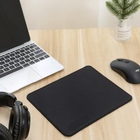 로페리아 블랙 기본형 고무 사각 마우스패드(20*24cm)(0190290)