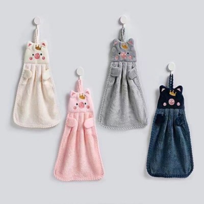 제이엘 큐티 캐릭터 고리수건 핸드타올 27*40cm