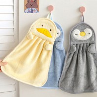뽀송뽀송 귀여운 고리 수건 주방 핸드타올 Y2505