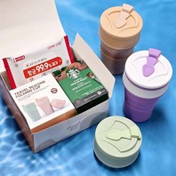 스타벅스 커피 10P + 실리콘 텀블러 + 손소독 물티슈10매 선물세트 머그 컵 + 레디백 사은품 보온 보냉 물컵 여행용 답례품