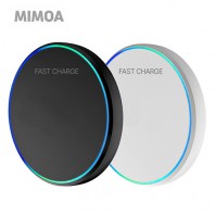 미모아 15W 원형 고속무선충전패드 무선충전기 WR16