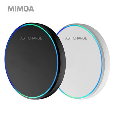 미모아 15W 원형 고속무선충전패드 무선충전기 WR16
