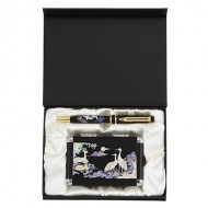 송학나전워터펜+십장생나전손톱깍이 2종세트