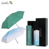 3단슬림사각파스텔,파스텔 그라데이션 6K 5단 수동 경량 양우산세트(0190391)
