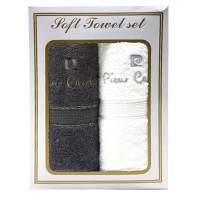 피에르가르뎅 코마사40수 2P 타올세트(180g)