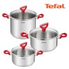 테팔 에디션 레드 인덕션 냄비 양수20cm+24cm+곰솥22cm