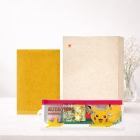 [YEOMINI]유시몰 포켓몬 여행용 양치세트& 핸드타올 세트